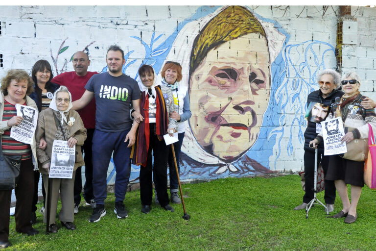 mural homenaje a aurora belocchio